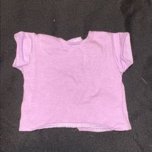 Purple American Girl Doll Shirt
